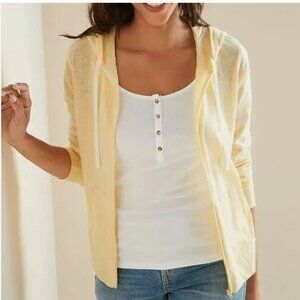 COPY - NEW Old Navy Relaxed Lightweight Slub-Knit Full Zip Hoodie Size XL